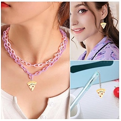 15Pcs Resin Pendants&nbsp;RESI-YW0004-74