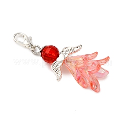 Acrylic Angel Pendant Decorations&nbsp;HJEW-JM04075