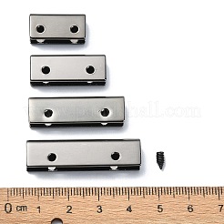 (Defective Closeout Sale: Scratched) Zinc Alloy Bag Decorative Edge Buckles&nbsp;FIND-XCP0002-72