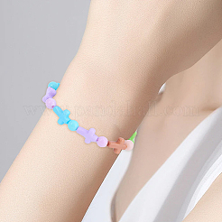300Pcs 15 Colors Opaque Acrylic Beads&nbsp;SACR-SC0001-57