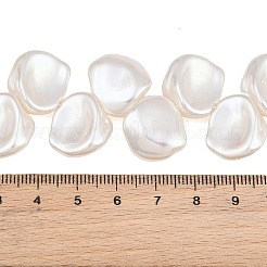 Electroplated Glass Pearl Beads Strands&nbsp;GL-CBA64F3-02