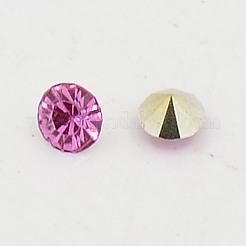 Grade AAA Pointed Back Resin Rhinestones&nbsp;CRES-R120-3.0mm-24