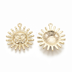 Brass Pendants&nbsp;X-KK-S345-234