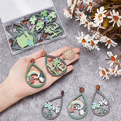 DIY Saint Patrick's Day Earring Making Kit&nbsp;DIY-AR0003-50