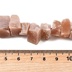 Natural Peach Moonstone Beads Strands&nbsp;G-I283-F31