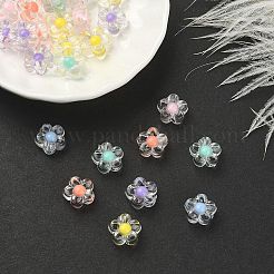 30Pcs 6 Colors Transparent Acrylic Beads&nbsp;TACR-YW0001-95