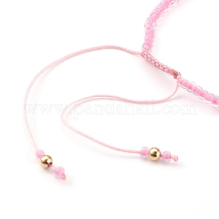Adjustable Nylon Cord Braided Bead Bracelets&nbsp;BJEW-JB06024-01