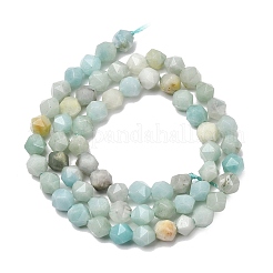 Natural Flower Amazonite Beads Strands&nbsp;G-Z119-A08-01