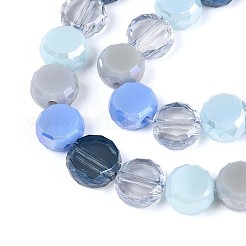 Electroplate Glass Beads Strands&nbsp;EGLA-N022-03A-A04
