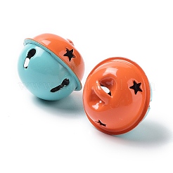 Spray Painted Iron Bell Pendants&nbsp;IFIN-M036-01A