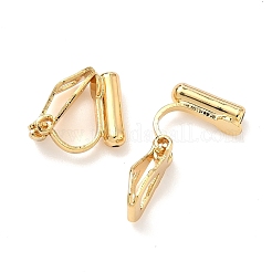 Brass Clip-on Earring Findings&nbsp;KK-A281-30G