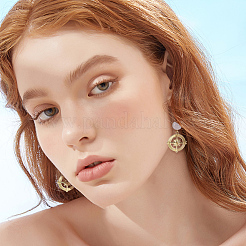 8Pcs Brass Pendants&nbsp;KK-SC0007-25