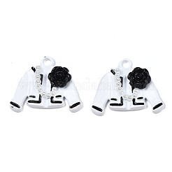 Rack Plating Alloy Spray Painted Pendants&nbsp;PALLOY-T083-03B