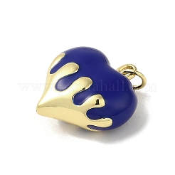 Rack Plating Brass Enamel Pendants&nbsp;KK-S366-05G-05