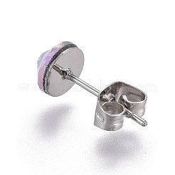 304 Stainless Steel Stud Earrings&nbsp;EJEW-L205-03B