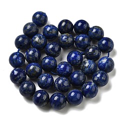 Natural Lapis Lazuli Bead Strands&nbsp;G-G953-01-12mm