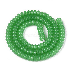 Imitation Jade Glass Beads Strands&nbsp;GLAA-T025-6mm-06A