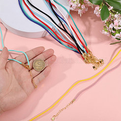 9Pcs 9 Colors Nylon Braided Cord Necklace Making&nbsp;NJEW-PH01639