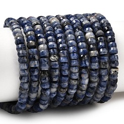 Natural Sodalite Heishi Beads Strands&nbsp;G-A299-A20-01