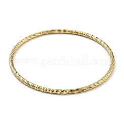 7Pcs PVD Vacuum Plating 202 Stainless Steel Bangle Sets&nbsp;BJEW-M317-11G