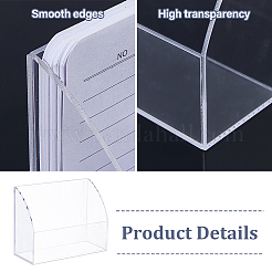 Acrylic Display Holder for Facial Mask&nbsp;ODIS-WH0030-235