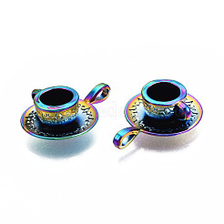 Rainbow Color Alloy Pendants&nbsp;PALLOY-N163-102-NR