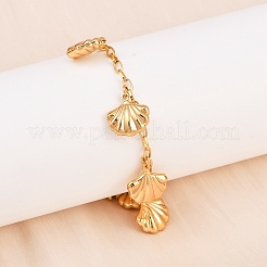 Summer 304 Stainless Steel Sea Animals Charm Bracelets&nbsp;BJEW-D359-16C-G