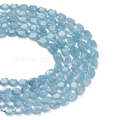 Natural Aquamarine Graduated  Beads Strands&nbsp;G-B178-H01-01