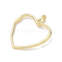 Valentine's Day Brass Pendants&nbsp;KK-E796-10G