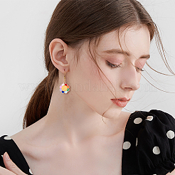 50Pcs 10 Style Alloy Enamel Pendants&nbsp;ENAM-CJ0001-112