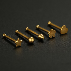 316L Surgical Stainless Steel Nose Bone Rings&nbsp;WG3D14E-08