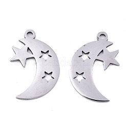 Non-Tarnish 201 Stainless Steel Pendants&nbsp;STAS-S081-010
