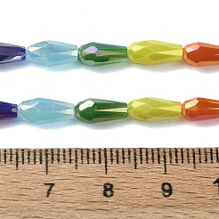Electroplate Glass Beads Strands&nbsp;EGLA-C004-01