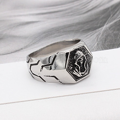 316L Surgical Stainless Steel Finger Rings for Men&nbsp;FS-WG2869D-01