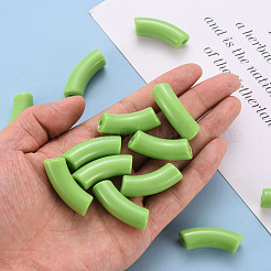 Opaque Acrylic Beads&nbsp;MACR-S372-001B-S031