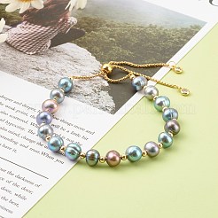 Potato Natural Pearl Slide Bracelets&nbsp;BJEW-JB06260-01