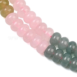 Natural White Jade & Howlite & Synthetic Shoushan Stone Beads Strands&nbsp;G-NH0006-A17-01