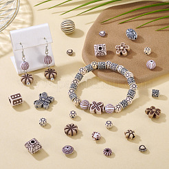 100G Mixed Antique Style Acrylic Beads&nbsp;MACR-TA0002-38