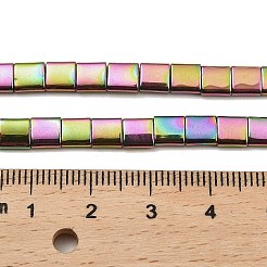 Electroplated Non-magnetic Synthetic Hematite Beads Strands&nbsp;G-G089-B02-19