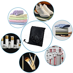 Oxford Cloth Drawstring Pouches with Cord&nbsp;ABAG-WH0039-63B