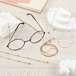 4Pcs 4 Styles Iron & Alloy Eyeglasses Chains&nbsp;AJEW-CN0002-75B
