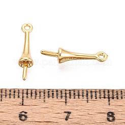 Brass Peg Bails&nbsp;KK-T077-29G