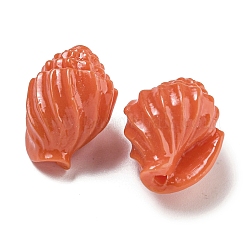 Synthetic Coral Carved Beads Strands&nbsp;CORA-I023-07D