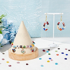 3 Strands 3 Style Handmade Millefiori Glass Bead Strands&nbsp;LAMP-OC0001-68
