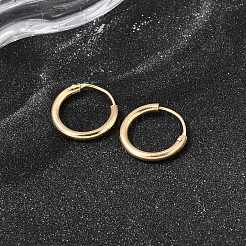 Brass Hoop Earrings&nbsp;EJEW-G474-01G-01