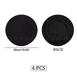 Fiber Stretch Round Bar Stool Covers&nbsp;AJEW-WH0307-33A