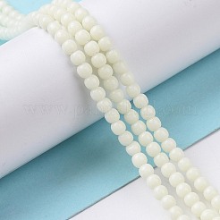 Luminous Glass Bead Strands&nbsp;GLAA-H018-01B
