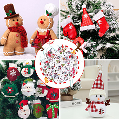 300Pcs Holiday Buttons&nbsp;BUTT-SP0001-01