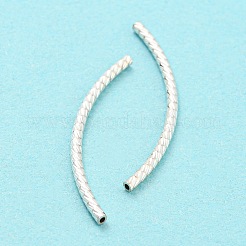 925 Sterling Silver Tube Beads&nbsp;STER-Q191-01B-S