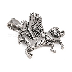 304 Stainless Steel Pendants&nbsp;STAS-C164-02AS